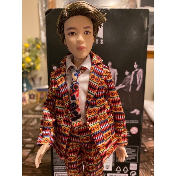 BTS Jimin K-Pop Korean Boyband Mattel 12" Size‎ Doll - Picture 3 of 8